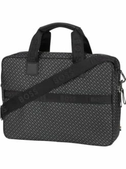 Budget 🌟 Geschenke Für Herren BOSS Aktentasche Byron D Doc Case In Black Günstig Kaufen 😀 -Boss Verkaufsgeschäft boss aktentasche byron d doc case in black 6