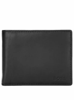 Coupon ❤️ Accessoires BOSS Asolo 5cc - Herrengeldbörse Leder 12 Cm In Schwarz Günstig Kaufen 💯