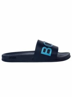 Billig 😉 Outdoor & Sport BOSS Badesandale In Navy Günstig Kaufen 😉 -Boss Verkaufsgeschäft boss badesandale in navy 4