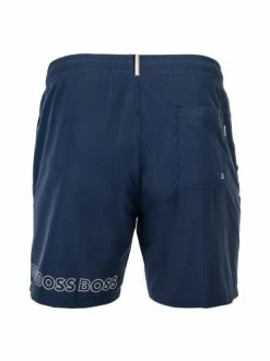 Blitzangebot ⌛ Outdoor & Sport BOSS Badeshorts In Blau Günstig Kaufen 🎁 -Boss Verkaufsgeschäft boss badeshorts in blau 1