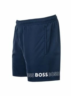 Blitzangebot ⌛ Outdoor & Sport BOSS Badeshorts In Blau Günstig Kaufen 🎁 -Boss Verkaufsgeschäft boss badeshorts in blau 2