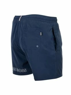 Blitzangebot ⌛ Outdoor & Sport BOSS Badeshorts In Blau Günstig Kaufen 🎁 -Boss Verkaufsgeschäft boss badeshorts in blau 3