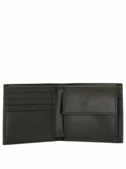 Budget 🎁 Accessoires BOSS Big BC 4cc - Herrengeldbörse Leder 11 Cm In Black/weiß Günstig Kaufen ❤️ -Boss Verkaufsgeschäft boss big bc 4cc herrengeldborse leder 11 cm in black weiss 2