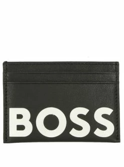 Angebote 🤩 Accessoires BOSS Big BC 4cc- Kreditkartenetui Leder 10 Cm In Schwarz Günstig Kaufen 😉