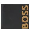 Brandneu 🎉 Accessoires BOSS Big BC 8cc - Kreditkartenetui Leder 11 Cm In Schwarz Günstig Kaufen 😀