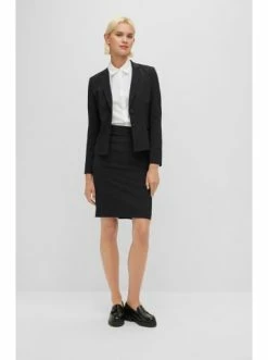 Beste Bewertungen von 😉 Bekleidung BOSS Bleistiftrock 'Vilea' Schwarz (001) Günstig Kaufen 🥰 -Boss Verkaufsgeschäft boss bleistiftrock vilea schwarz 001 3