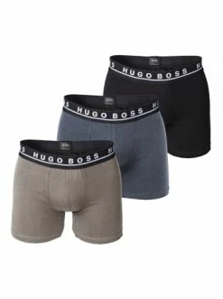Großhandel 🧨 Bekleidung BOSS Boxershort 3er Pack In Blau Günstig Kaufen 👏