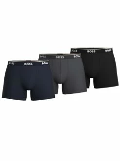 Rabatt 🛒 Bekleidung BOSS Boxershort 3er Pack In Blau Günstig Kaufen 🎁