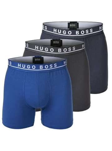 Neu 👏 Bekleidung BOSS Boxershort 3er Pack In Blau/Grau Günstig Kaufen 👏 1 Neu 👏 Bekleidung BOSS Boxershort 3er Pack In Blau/Grau Günstig Kaufen 👏
