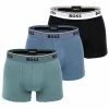 Top 10 ✨ Bekleidung BOSS Boxershort 3er Pack In Blau/Grün Günstig Kaufen 😉
