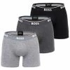 Großhandel 🔥 Bekleidung BOSS Boxershort 3er Pack In Grau Günstig Kaufen 🔔