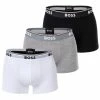 Schlussverkauf 🎉 Bekleidung BOSS Boxershort 3er Pack In Weiß/Grau/Schwarz Günstig Kaufen 👍