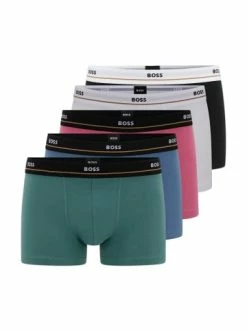 Aktion 🔔 Bekleidung BOSS Boxershort 5er Pack In Grün/Blau/Pink/Weiß/Schwarz Günstig Kaufen 😀