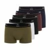 Budget 🛒 Bekleidung BOSS Boxershort 5er Pack In Olive/Weiß/Schwarz/Bordeaux/Blau Günstig Kaufen 💯