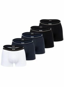 Angebote 🎉 Bekleidung BOSS Boxershort 5er Pack In Schwarz/Weiß/Blau Günstig Kaufen 🥰