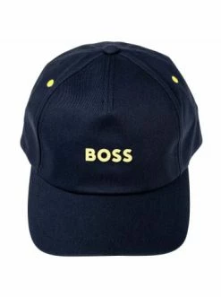 Budget 🌟 Outdoor & Sport BOSS Cap In Dunkelblau Günstig Kaufen 😍