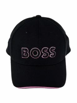 Blitzangebot 🔥 Outdoor & Sport BOSS Cap In Schwarz/Pink Günstig Kaufen 😉