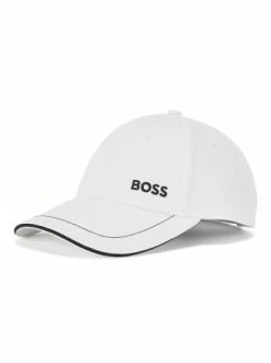 Bester Verkauf 😉 Outdoor & Sport BOSS Cap In Weiß Günstig Kaufen 🧨