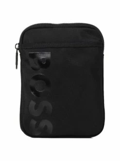 Brandneu 👏 Geschenke Für Herren BOSS Catch - Umhängetasche 20 Cm In Schwarz Günstig Kaufen 💯