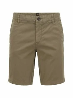 Aktion 💯 Outdoor & Sport BOSS Chino-Slim-Shorts S In Oliv Günstig Kaufen 😉