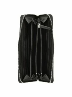 Besorgen 🔔 Accessoires BOSS Crosstown 12cc - Damengeldbörse Leder 21 Cm In Schwarz Günstig Kaufen 👏 -Boss Verkaufsgeschäft boss crosstown 12cc damengeldborse leder 21 cm in schwarz 2