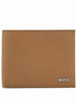 Billig 💯 Accessoires BOSS Crosstown 6cc - Herrengeldbörse Leder 11 Cm In Medium Beige Günstig Kaufen 🔔