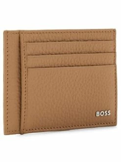Am billigsten ⌛ Accessoires BOSS Crosstown 6cc - Kreditkartenetui Leder 11 Cm In Medium Beige Günstig Kaufen 🎉 -Boss Verkaufsgeschäft boss crosstown 6cc kreditkartenetui leder 11 cm in medium beige 2