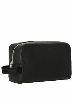 Schlussverkauf 🥰 Accessoires BOSS Crosstown - Kulturbeutel Leder 24 Cm In Schwarz Günstig Kaufen 🎁 -Boss Verkaufsgeschäft boss crosstown kulturbeutel leder 24 cm in schwarz 4