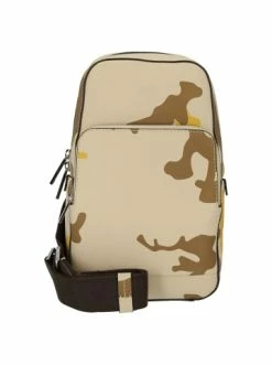 Brandneu 🎉 Geschenke Für Herren BOSS Crosstown - Umhängetasche Leder 30 Cm In Camouflage Günstig Kaufen 🔔