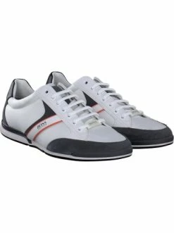 Coupon 🔥 BOSS Freizeit Schuhe In Weiß Günstig Kaufen 🎉