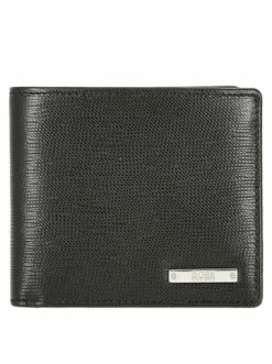 Am billigsten 🛒 Accessoires BOSS Gallery 8 CC - Herrengeldbörse Leder 11 Cm In Schwarz Günstig Kaufen 😍