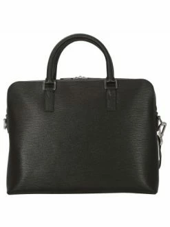 Auslauf 🔥 Geschenke Für Herren BOSS Gallery A - Aktentasche Leder 36 Cm In Schwarz Günstig Kaufen 💯 -Boss Verkaufsgeschäft boss gallery a aktentasche leder 36 cm in schwarz 3