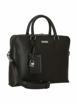 Auslauf 🔥 Geschenke Für Herren BOSS Gallery A - Aktentasche Leder 36 Cm In Schwarz Günstig Kaufen 💯 -Boss Verkaufsgeschäft boss gallery a aktentasche leder 36 cm in schwarz 4