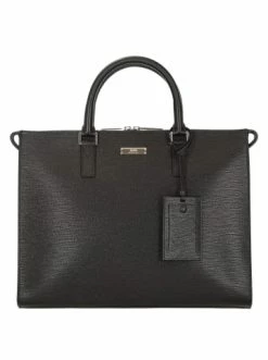 Am billigsten 👍 Geschenke Für Herren BOSS Gallery A - Aktentasche Leder 38 Cm In Schwarz Günstig Kaufen 🎉