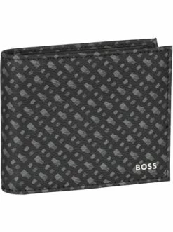 Coupon 💯 Accessoires BOSS Geldbörse Byron Trifold In Black Günstig Kaufen ⌛