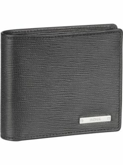 Billig ❤️ Accessoires BOSS Geldbörse GalleryA 4 CC Coin In Black Günstig Kaufen ✔️