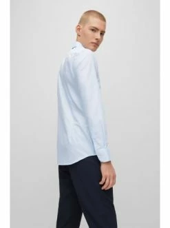 Schlussverkauf 🔔 Bekleidung BOSS Hemd 'P-Hanks-kent' Hellblau (452) Günstig Kaufen 😀 -Boss Verkaufsgeschäft boss hemd p hanks kent hellblau 452 3