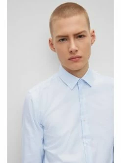 Schlussverkauf 🔔 Bekleidung BOSS Hemd 'P-Hanks-kent' Hellblau (452) Günstig Kaufen 😀 -Boss Verkaufsgeschäft boss hemd p hanks kent hellblau 452 4