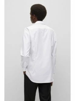 Rabatt 😉 Bekleidung BOSS Hemd 'P-Hanks-kent' Weiß (100) Günstig Kaufen 🎁 -Boss Verkaufsgeschäft boss hemd p hanks kent weiss 100 4