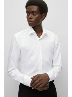 Rabatt 😉 Bekleidung BOSS Hemd 'P-Hanks-kent' Weiß (100) Günstig Kaufen 🎁 -Boss Verkaufsgeschäft boss hemd p hanks kent weiss 100 6