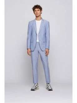 Budget ⭐ Bekleidung BOSS Hose 'H-Genius' Blau (413) Günstig Kaufen ❤️ -Boss Verkaufsgeschäft boss hose h genius blau 413 3