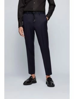 Besorgen ⭐ Bekleidung BOSS Hose 'H-Genius' Dunkelblau (401) Günstig Kaufen 🛒 -Boss Verkaufsgeschäft boss hose h genius dunkelblau 401 2