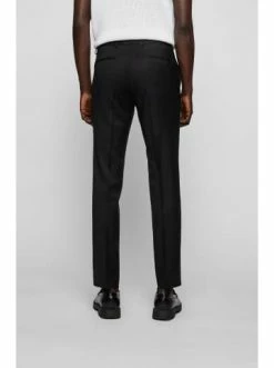 Budget 🎁 Bekleidung BOSS Hose 'H-Wenten' Schwarz (001) Günstig Kaufen ✨ -Boss Verkaufsgeschäft boss hose h wenten schwarz 001 3