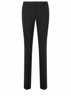 Auslauf 🌟 Bekleidung BOSS Hose 'Tamea' Schwarz (001) Günstig Kaufen 🧨