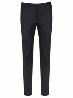 Bester Verkauf 💯 Bekleidung BOSS Hose 'Wave_cyl Slim-Fit' Dunkelblau (401) Günstig Kaufen 🛒