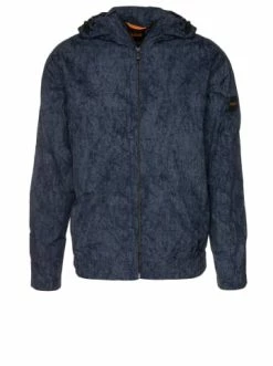 Am billigsten 🔔 Bekleidung BOSS Jacke 'Landye' Dunkelblau (404) Günstig Kaufen 😉