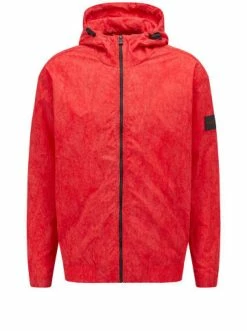 Auslauf ✔️ Bekleidung BOSS Jacke 'Landye' Rot (623) Günstig Kaufen 😉