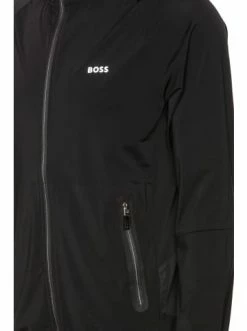 Großhandel 👏 Bekleidung BOSS Jacke 'Swoven' Schwarz (001) Günstig Kaufen 🌟 -Boss Verkaufsgeschäft boss jacke swoven schwarz 001 1