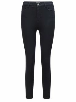 Bestpreis 🧨 Bekleidung BOSS 👖 Jeans 'Superskinny Crop' Schwarz (001) Günstig Kaufen ✔️