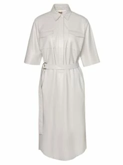 Schlussverkauf 🧨 Bekleidung BOSS Kleid 'Dafaro1' Grau (041) Günstig Kaufen 🤩